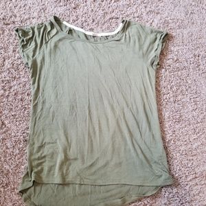 Olive green tee